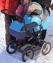  Продам детскую коляску зима-лето итальянской фирмы Inglesina